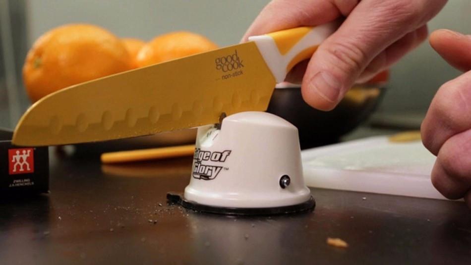 Gadgets d'Eve aiguiseur Aiguiseur de couteau "Edge Of Glory" Cuisine outil Accessoires 2017