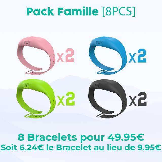 BRACELY™ - Bracelet distributeur de désinfectant