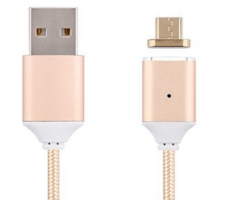 Gadgets d'Eve électronique Android / Gold Câble de Charge, Chargeur Magnétique USB ultra Rapide pour Iphone et Android